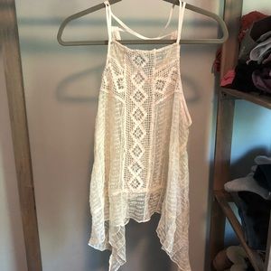 Abercrombie & Fitch lace tunic tank